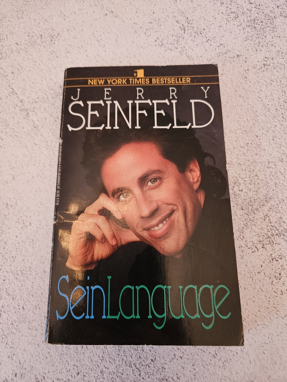 Jerry Seinfeld "SeinLanguage" Paperback Book - Original 1993 Copy Collector Item
